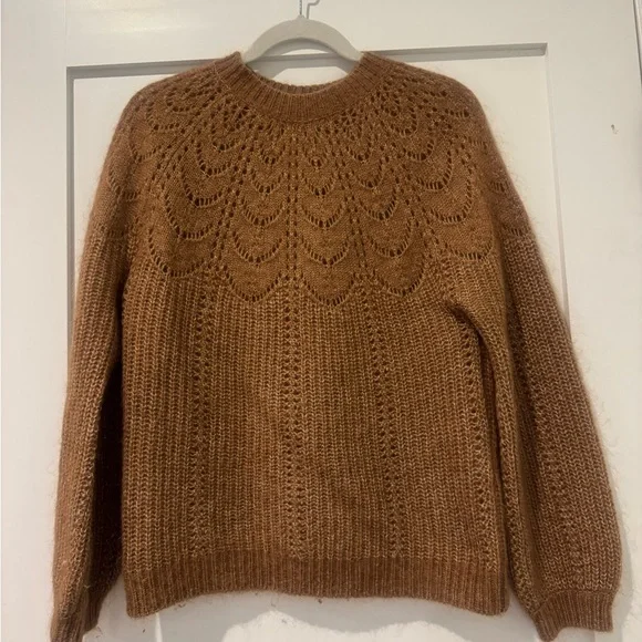 Sézane Paulin camel sweater - size small - Picture 1 of 2